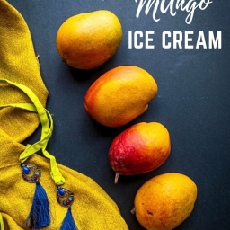 Easy Mango Ice cream